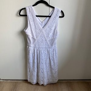 White lace Francesca’s sun dress
